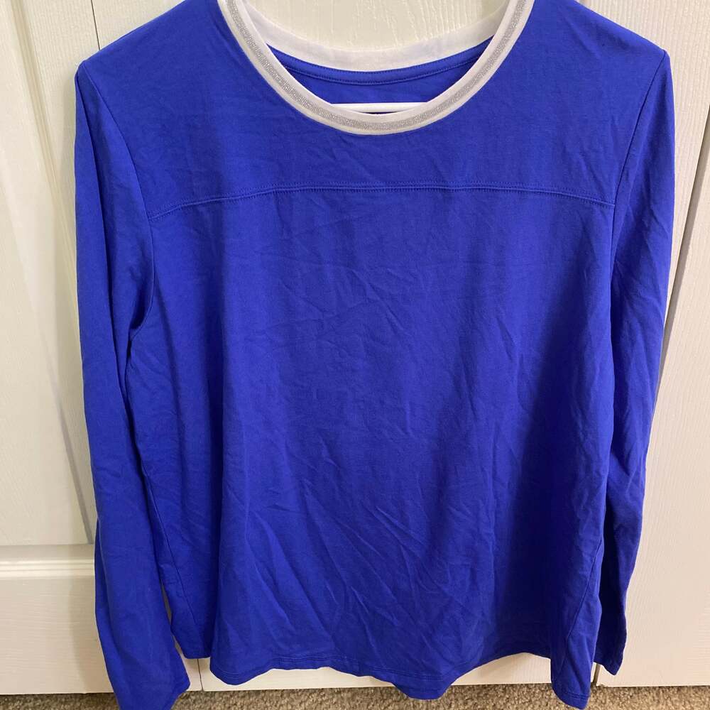 SO Authentic American Heritage Royal Blue Long Sleeve T-Shirt